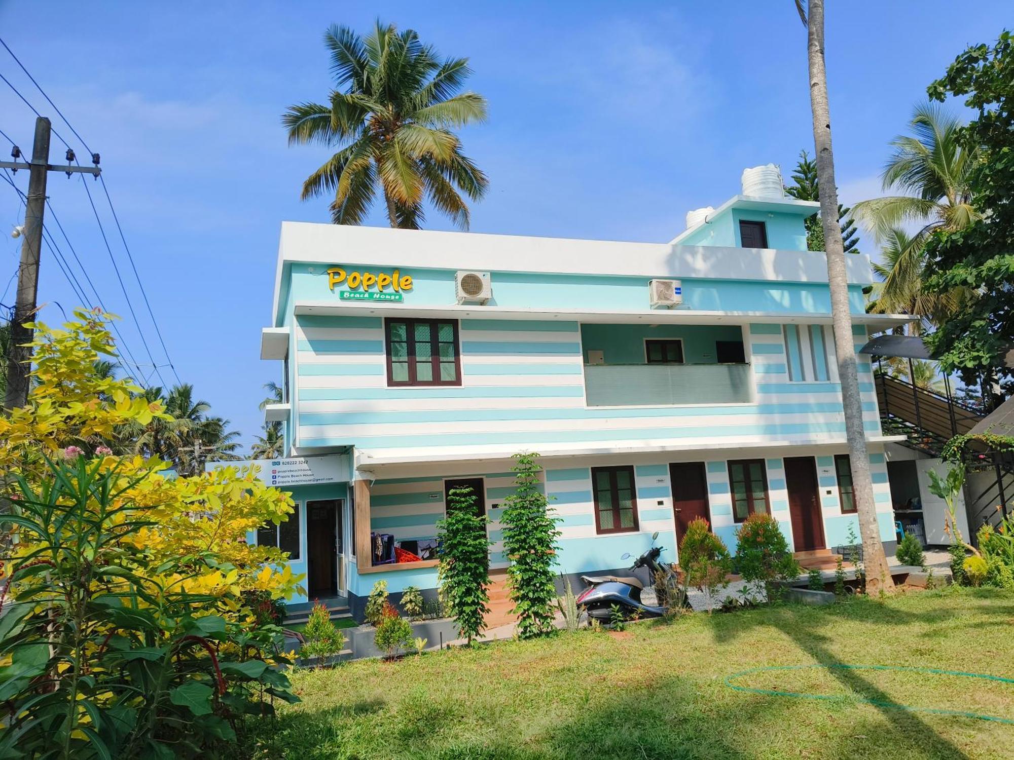 Popple Beach House Varkala Eksteriør bilde
