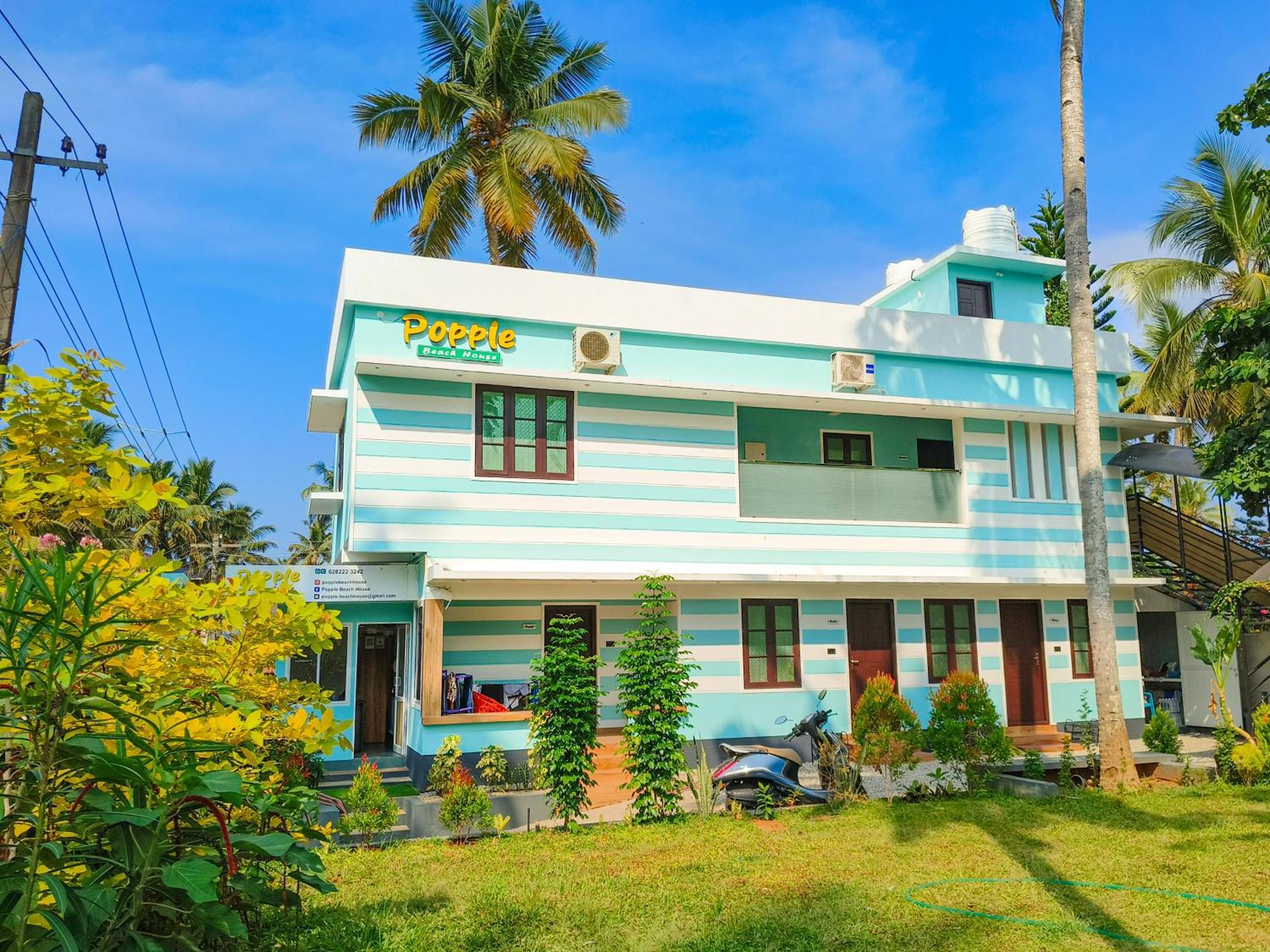 Popple Beach House Varkala Eksteriør bilde