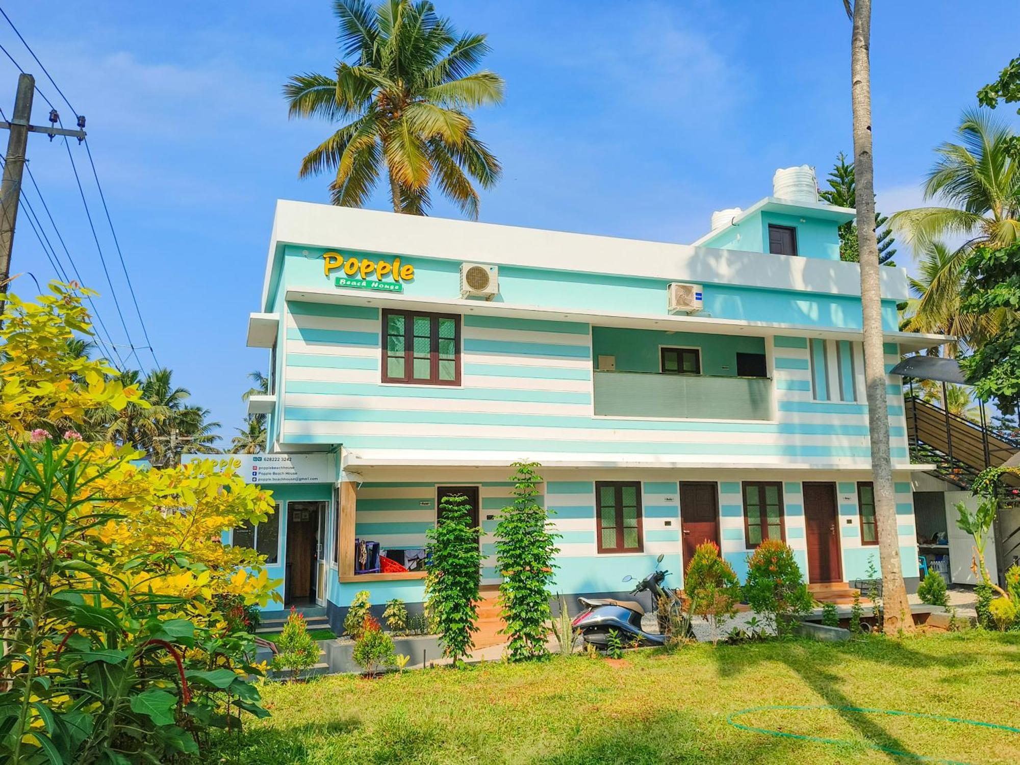 Popple Beach House Varkala Eksteriør bilde